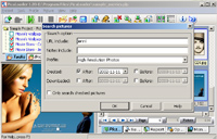 Picture Downloader - seaching in downloaded pictures